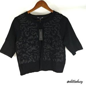 NWT Cable & Gauge Black Cardigan